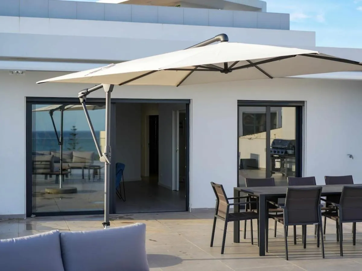Panoramic N Apartment - Rooftop Pool & Sea View & Garage & Bbq Albufeira