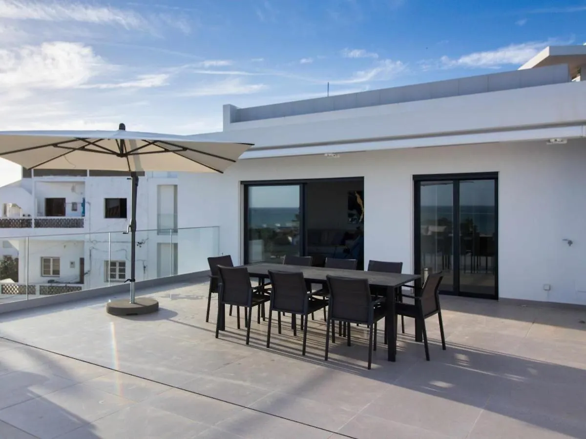 Panoramic N Apartment - Rooftop Pool & Sea View & Garage & Bbq Albufeira Portugal